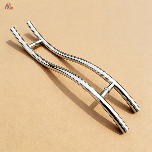 A201 S-Shape Glass Door Handle