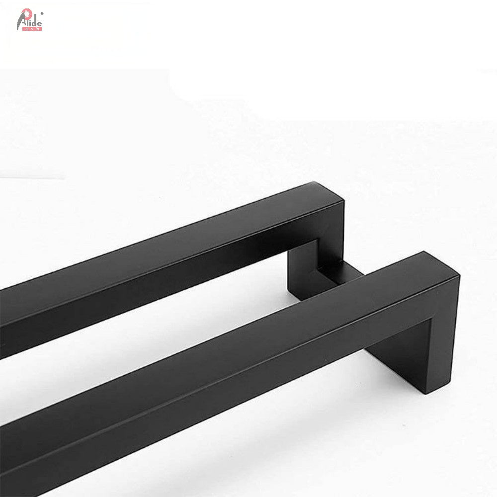 A8144 Square Tube 4-Bend Glass Door Handle