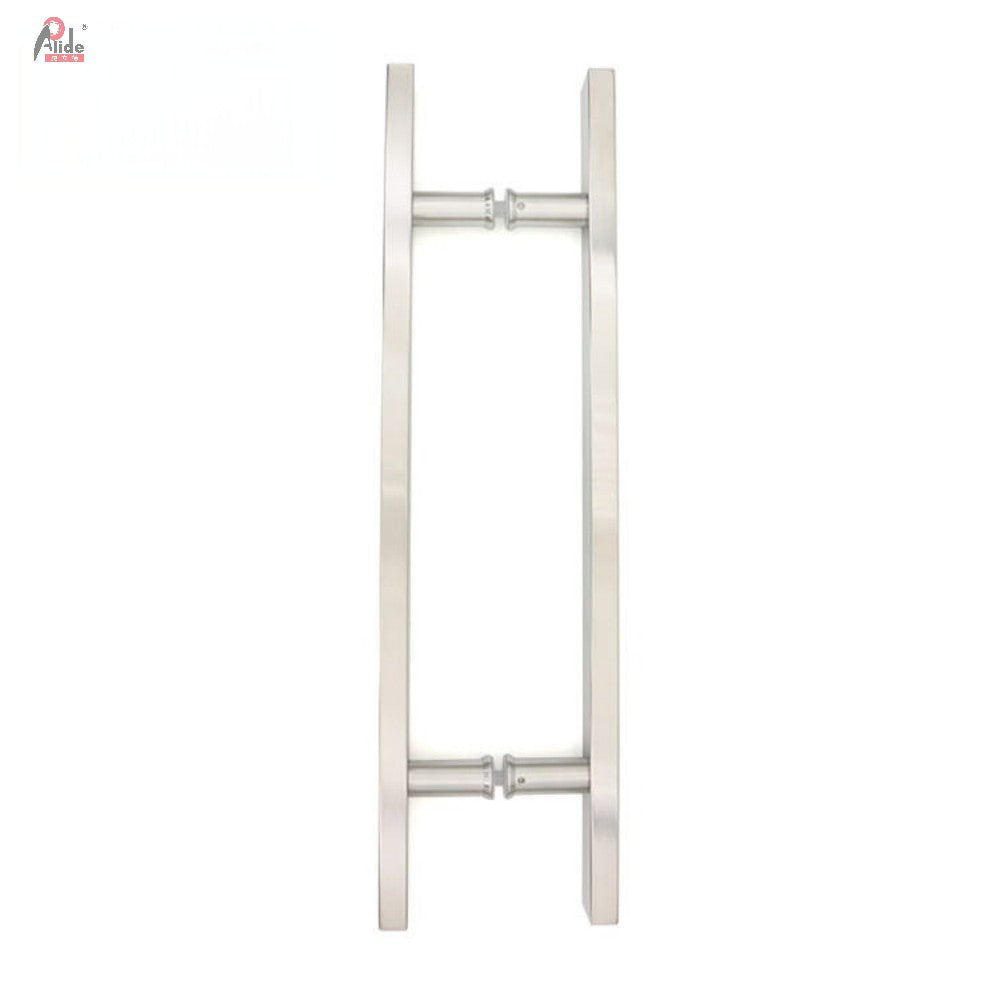 A839-20-40 Square Tube Pull Handle - Glass Door Pull Handle - Meeting Room Door Pull Handle