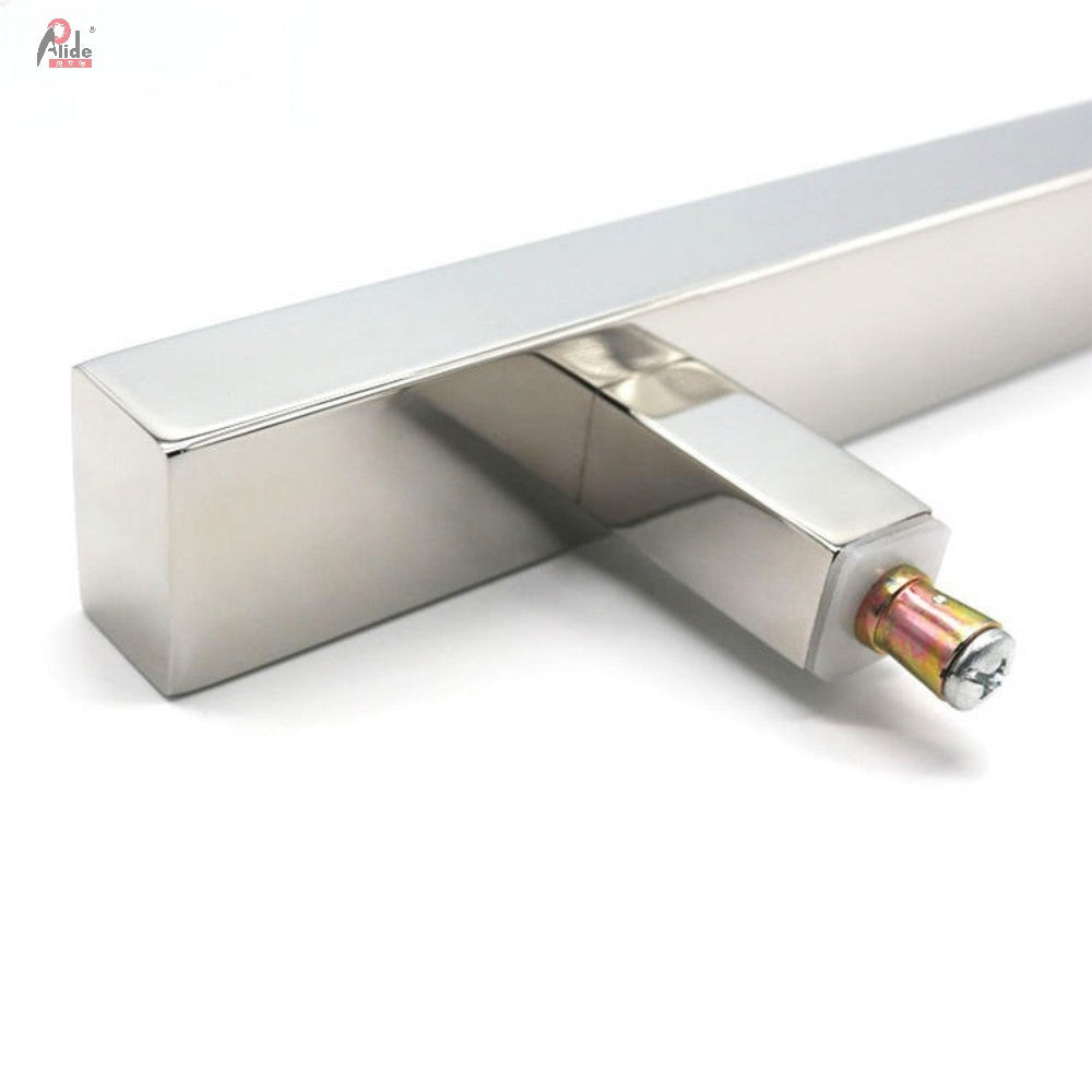 A839-25-38 Square Tube Pull Handle - With 25×25 Square Tube Base Feet