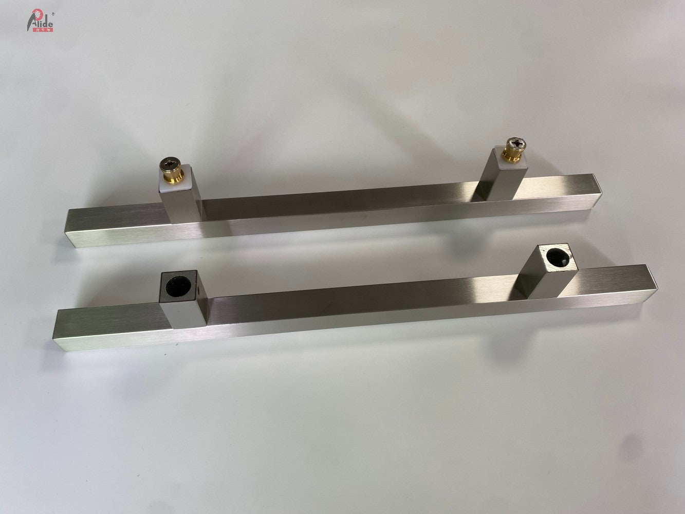 A839-30-30Square Tube Pull Handle - H-shaped Square Tube Pull Handle - Glass Door Pull Handle