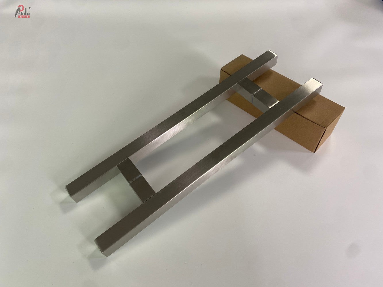 A839-30-30Square Tube Pull Handle - H-shaped Square Tube Pull Handle - Glass Door Pull Handle