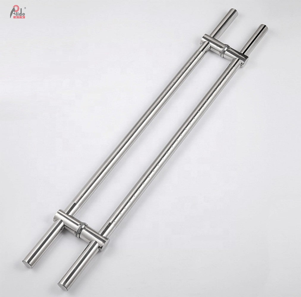 A921 Round Tube Pull Handle - Adjustable Hole Distance Handle - With Star Dot in the Middle - Rose Gold - Matt Black - Titanium Gold