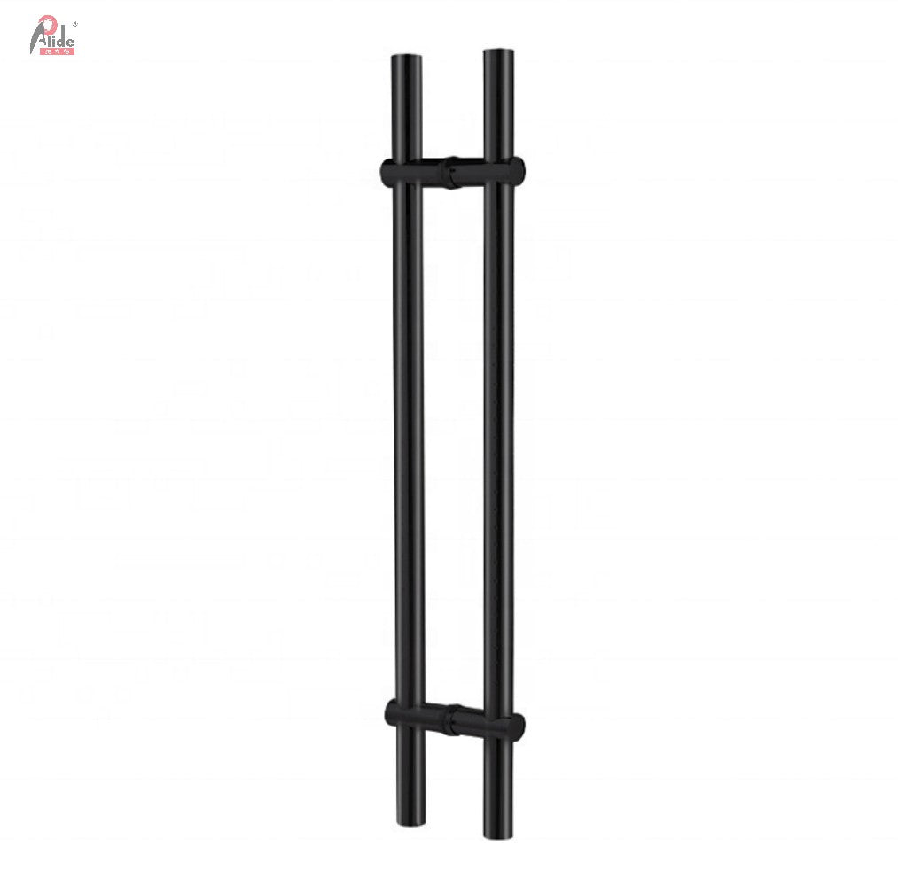 A921 Round Tube Pull Handle - Adjustable Hole Distance Handle - With Star Dot in the Middle - Rose Gold - Matt Black - Titanium Gold