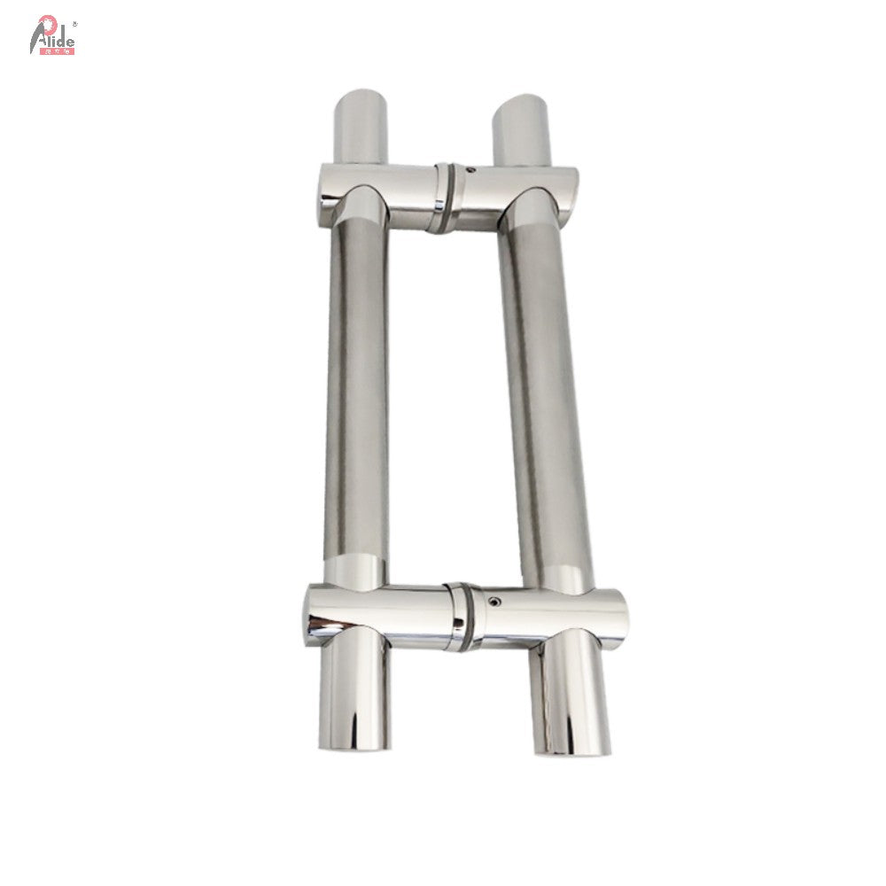 A929 - Glass Door Handle, Adjustable Hole Distance, No Dots
