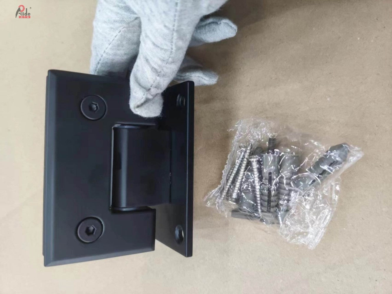 L01-90-Chinese Manufacturer High Quality Durable Stainless Steel Sus304 Matt Black Beveled Hinge