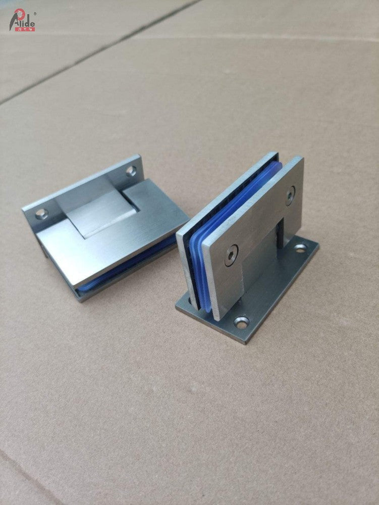 L01 90° Satin Finish Bathroom Hinge