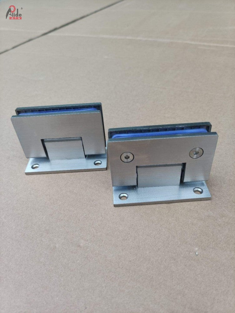 L01 90° Satin Finish Bathroom Hinge